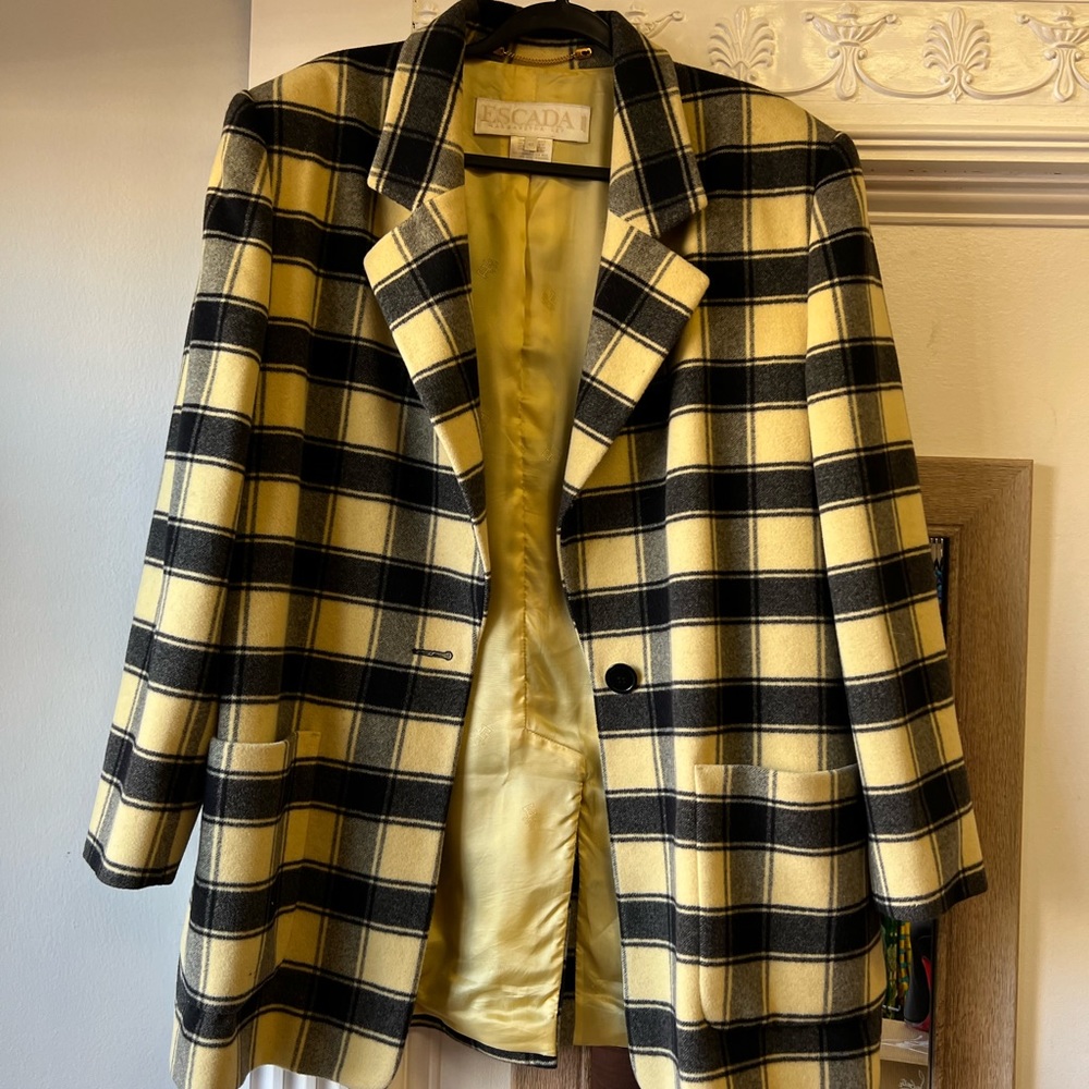 Authentic ESCADA wool jacket - Picture 4 of 11